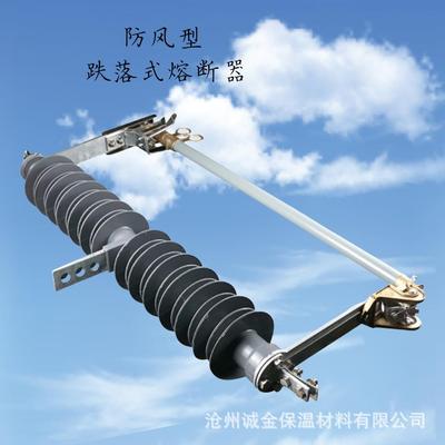35KV户外高压防风型跌落式熔断器HPRWG-35/200HPRWG-35/100200A