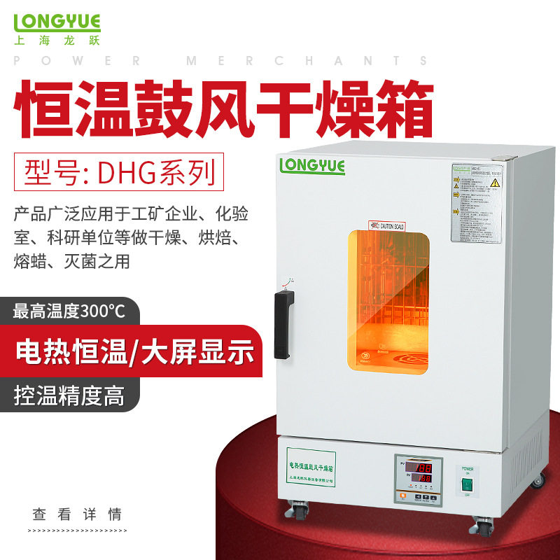 上海龙跃恒温鼓风干燥箱DHG系列