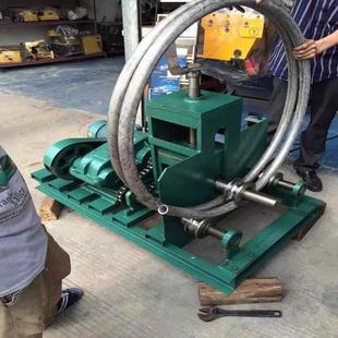 滚动型卧式弯管机114电动大弧度弯管机大口径卧式压弯机