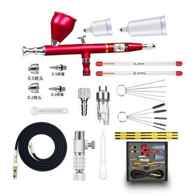 CLK-130喷笔三种口径美工喷枪胭脂喷枪玩具皮革工艺品补漆喷笔