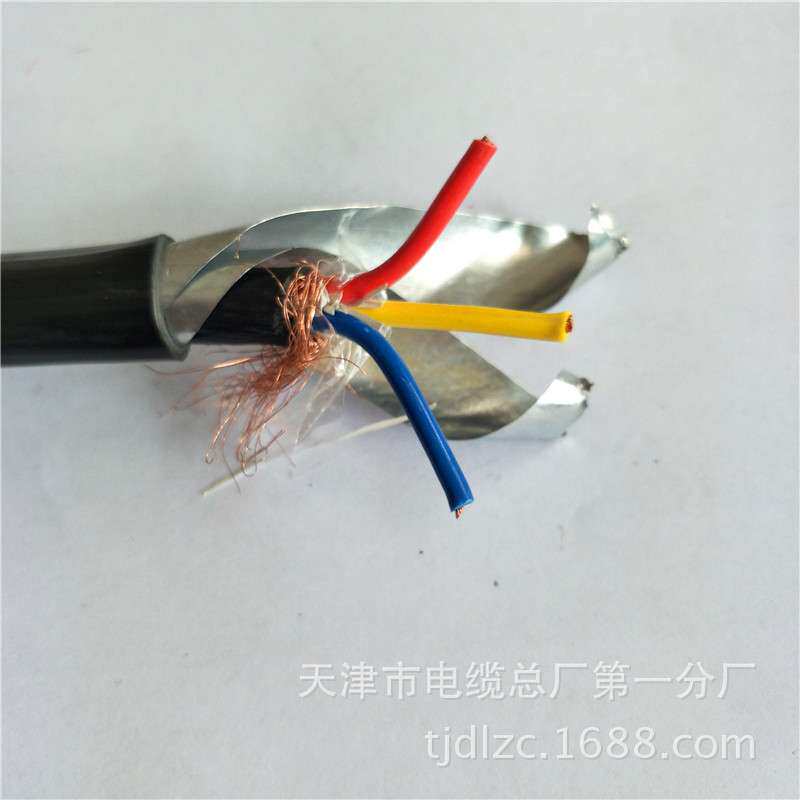 ZN KVVP22 4*2.5 阻燃耐火铠装屏蔽控制电缆 无氧铜生产 质量保障