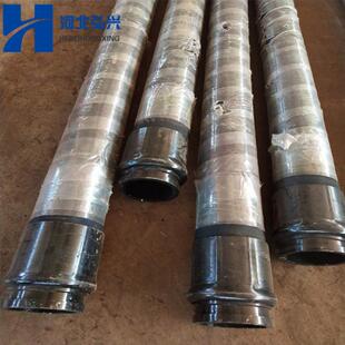 砼泵输送3米胶管双头混凝土泵车输送DN125*3米胶管