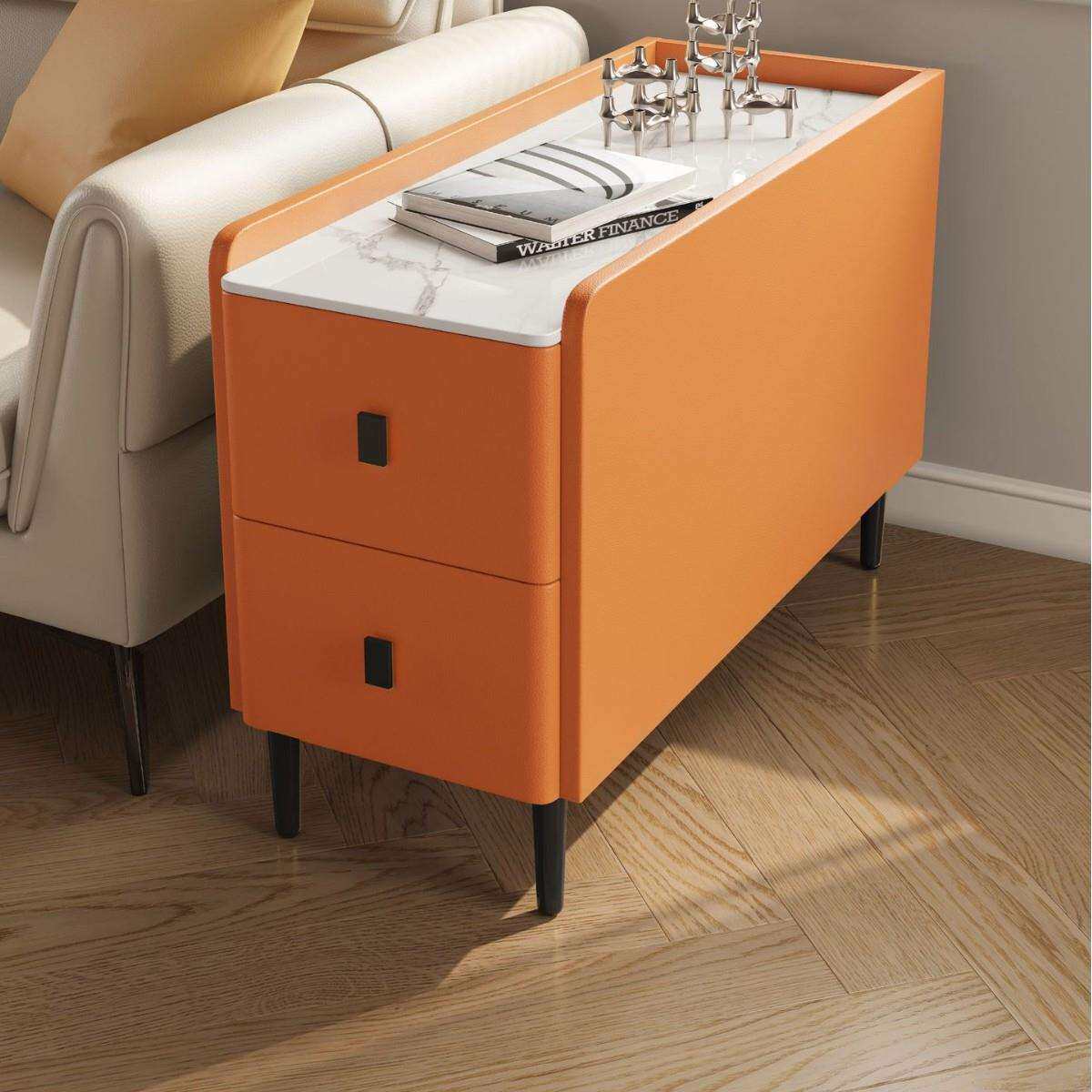 实木沙发边柜侧边柜简约现代客厅家用角几轻奢高级感可移动小边几