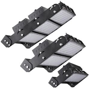 新款led投光灯套件月阳200W压铸散热器泛光灯外壳套件销