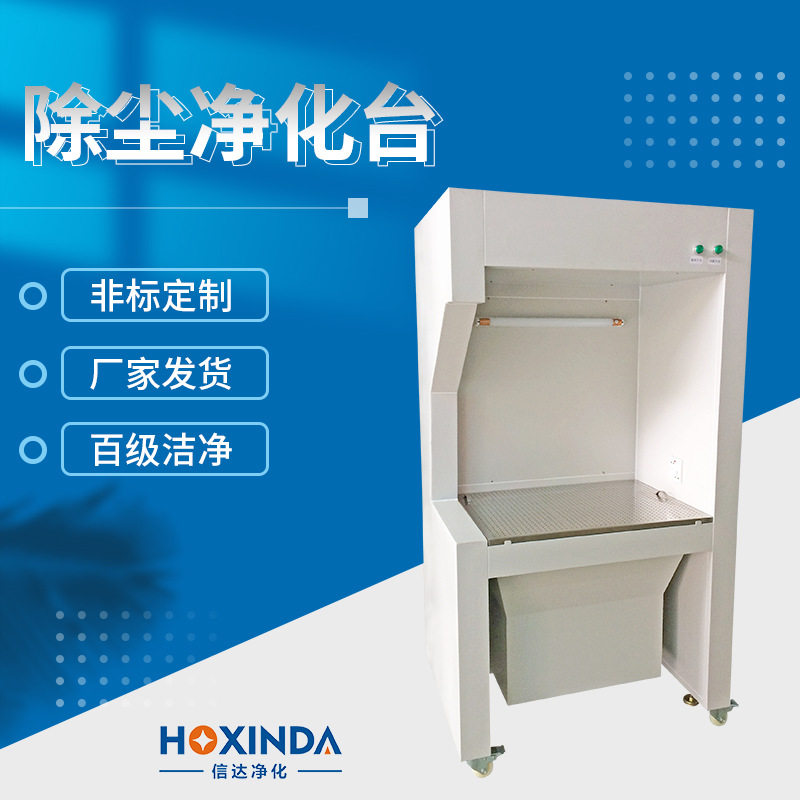 广东东莞净化电子厂除尘工作台百级洁净实验室除尘净化工作台