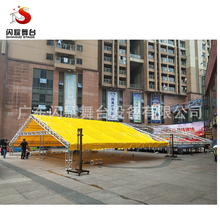 6061铝合金原色灯光桁架