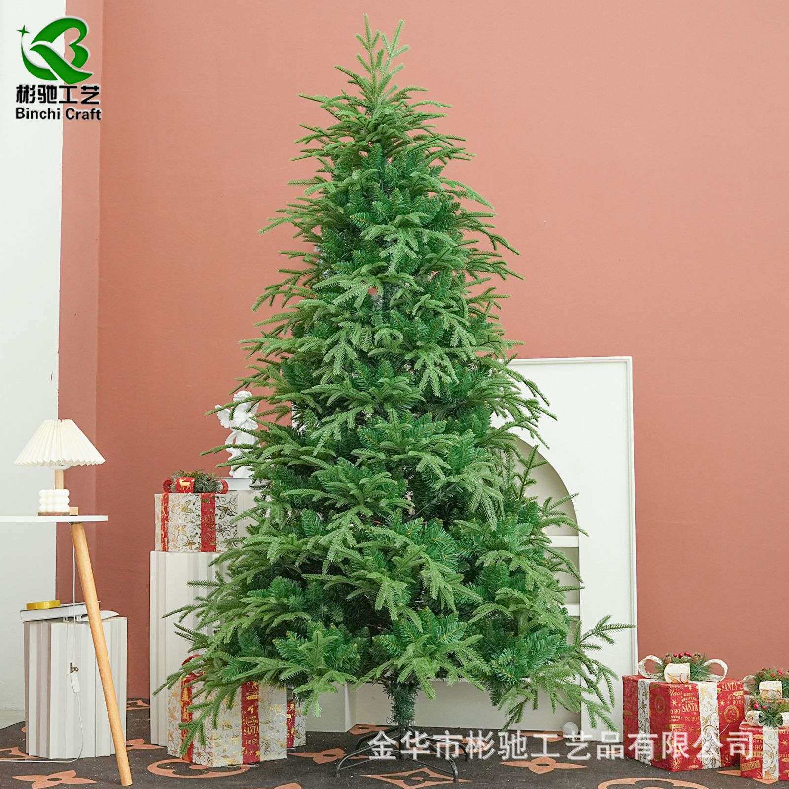 跨境热销圣诞树加密枝叶圣诞节装饰摆件圣诞树仿真绿植