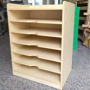 画纸收纳架收纳多层画纸柜画室开卡纸纸张存储层摆放材料