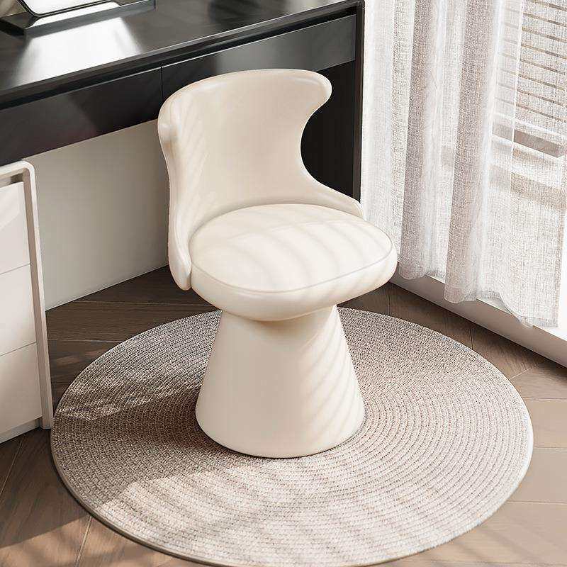 卧室轻奢旋转化妆凳主卧梳妆凳椅子简约靠背梳妆台凳子家用化妆椅