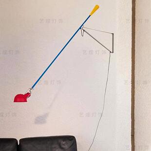 意大利flos265长臂壁灯设计师北欧工业风摇臂长杆极简艺术阅读灯