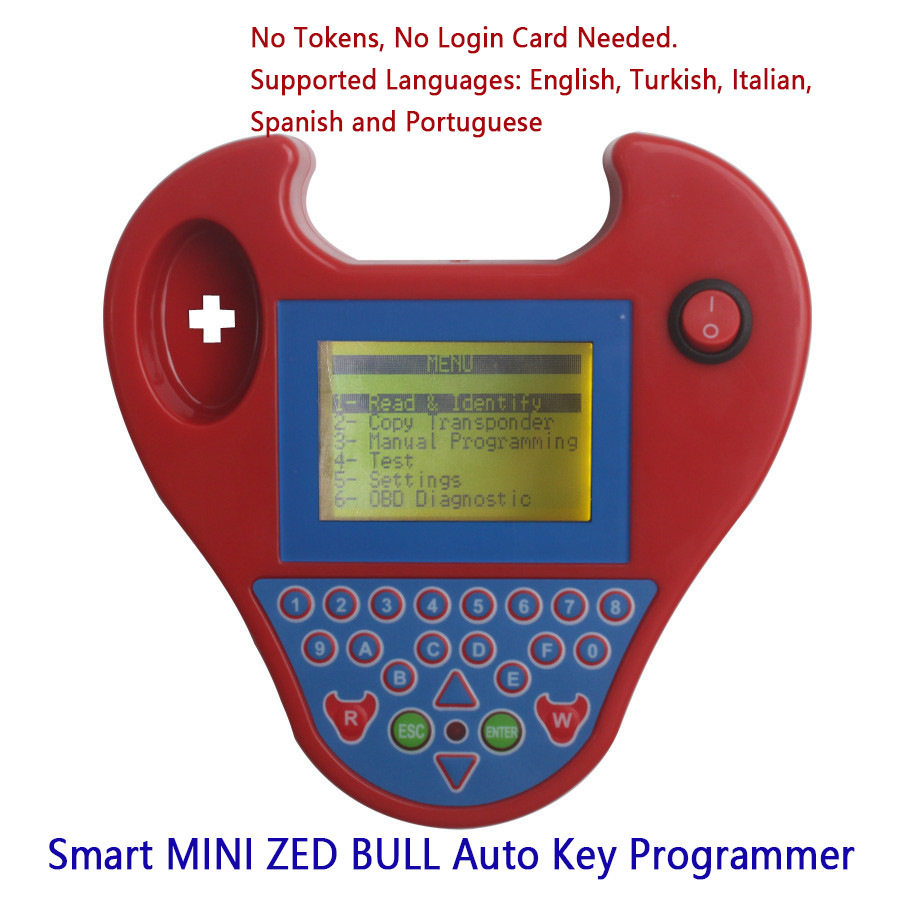MiniZed-BullKeyProgrammerMINI牛头Zed-Bull钥匙拷贝机