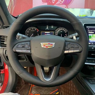 XT4 CT6 XT5 XT6 XTS方向盘套真.皮手缝专 凯迪拉克CT4 ATSL CT5