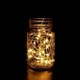 Jar Lights Powered 5pcs Solar Mason LED bSolar Beads Fair