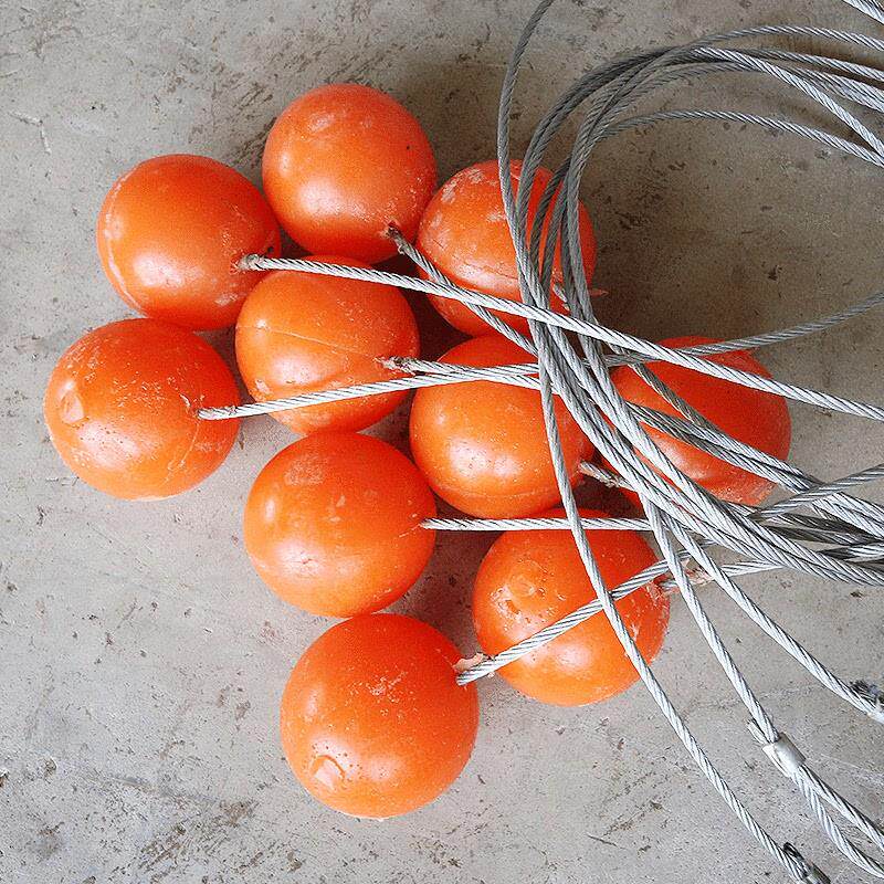 震动筛防堵球振动筛橡胶球带绳弹跳球聚氨脂防堵球筛网防堵直径10