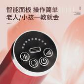 红光揉腹仪迷你腰腹按摩器手持热敷多功能可携式 按T摩器美体仪推