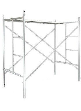 冰禹BYly-73j移动脚手架斜爬梯阔架装修活动脚手架高1900*宽1250*