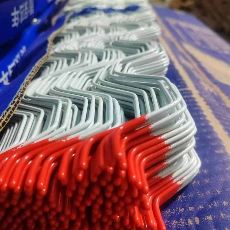 大棚配件卡簧防风卡槽热镀锌压B膜槽固膜弹簧北京浸塑卡簧卡丝