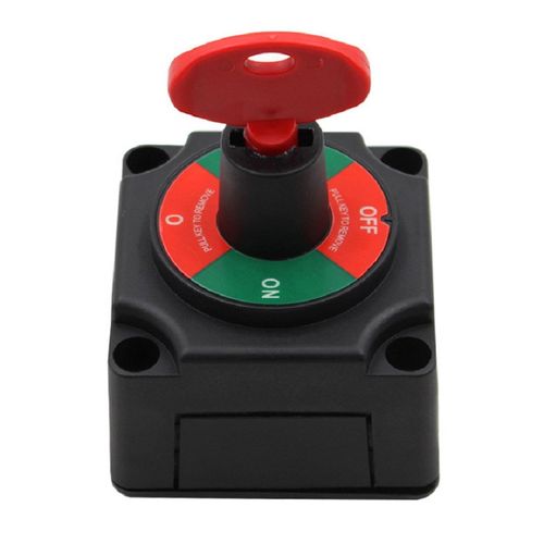 AC701E车船改装开关48V20z0A汽车电瓶断电开关防漏电旋钮开关两档