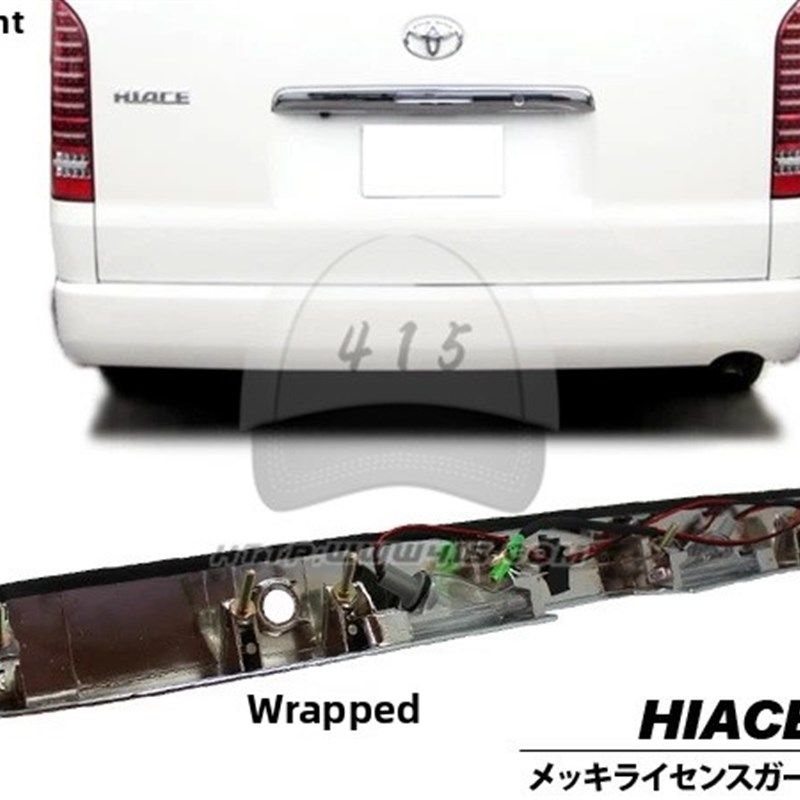 适用于Hiacef200系列丰田Hiace Van Zai 2005*2018改装电镀尾灯