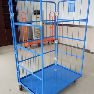 折叠物流台车仓库推车周转仓储y笼车周转车网格型理货车快递分捡