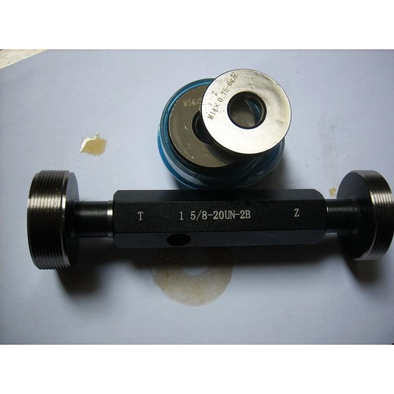 美制螺纹塞规环规f2-56 4-40 6-32 8-32 10-24 12-24UNC通止规牙