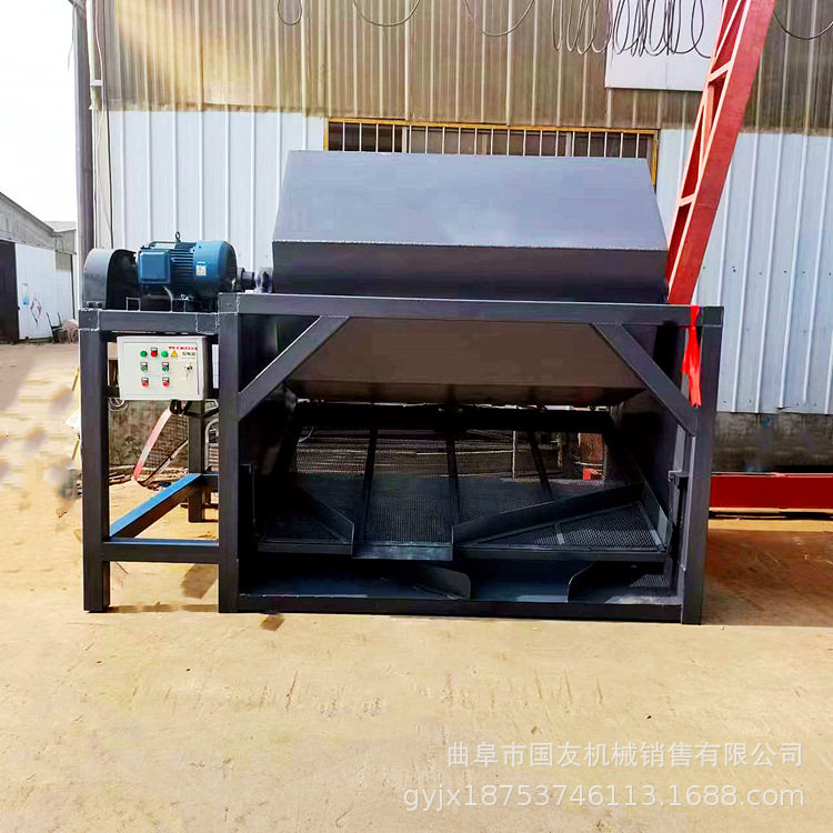 广东配件去油锈去毛刺抛光机不锈钢件打磨机400升滚筒抛光机现货