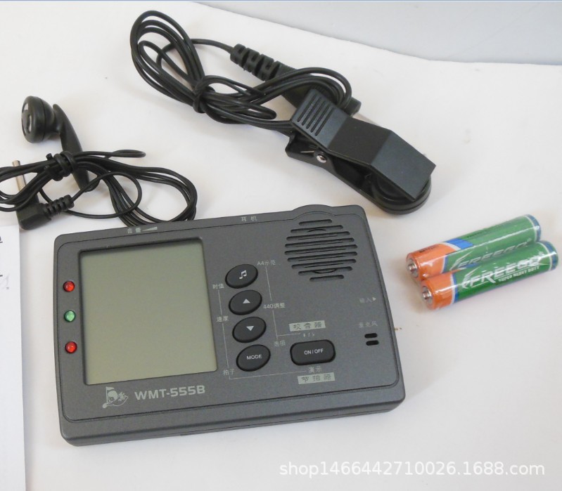 Cherub小天使调音器WMT-555B古筝节拍调音器古筝专用校音器
