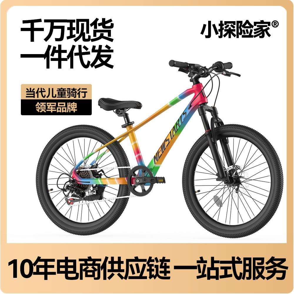 飞驰580小探险家儿童自行车女孩碟刹3-12岁中大童小孩山地童车