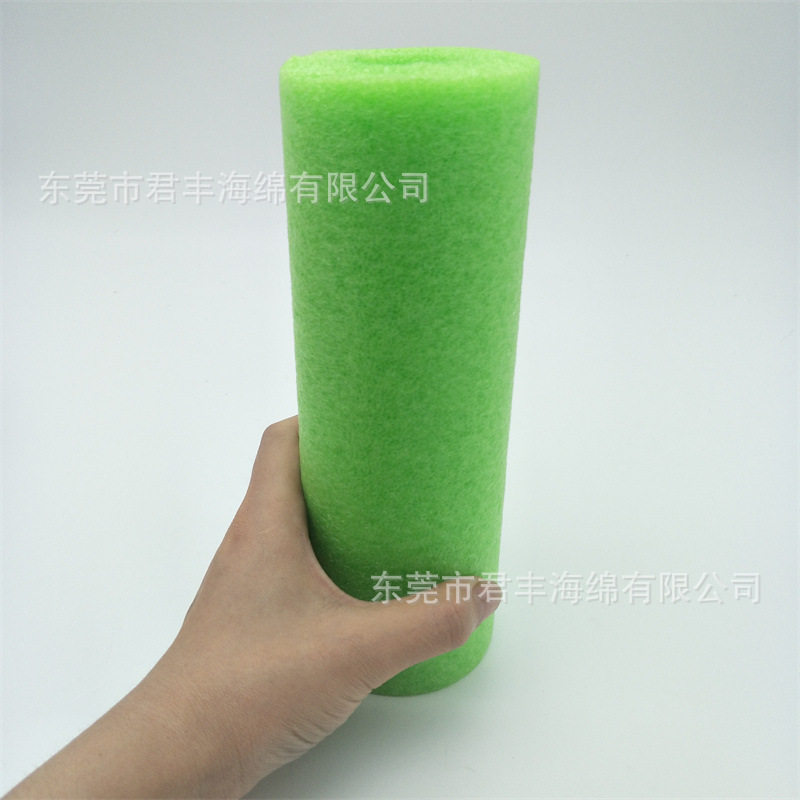 蒙眼互打海绵实心珍珠棉棒直径65mm 防震包装材料珍珠棉棒 泡沫棒