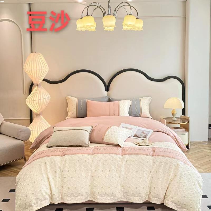 2023新款全棉绣花时髦刺绣四件套