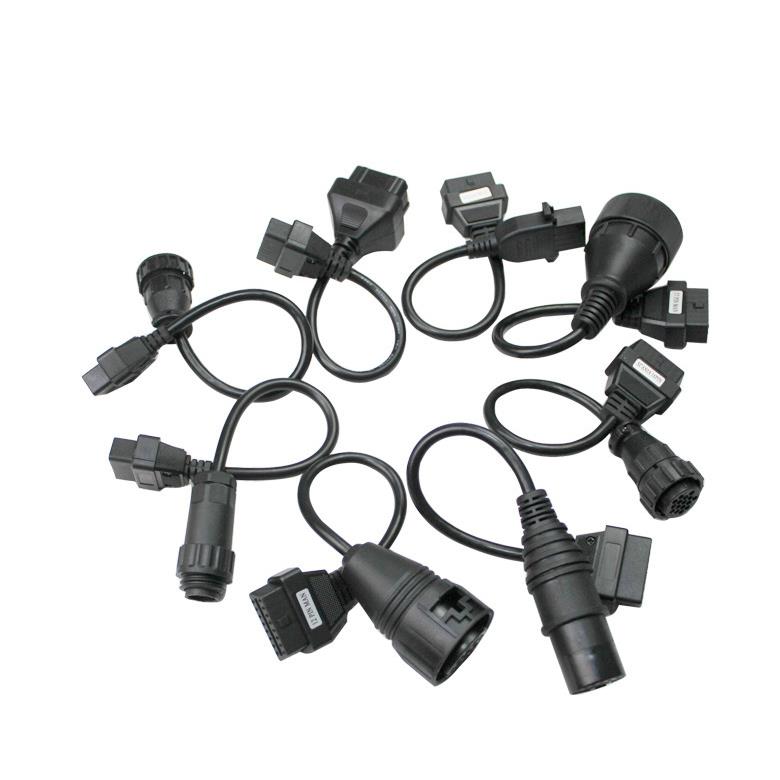 汽车OBD16PIN满针连接线用于ds150CDP卡车线8in1全套