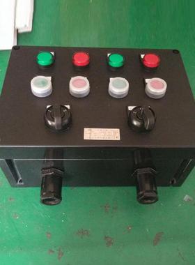 FZC-A4D4K2G防水防尘防腐三防操作柱4灯4钮二旋钮FZC-S操作控制箱