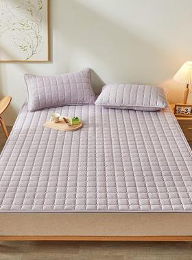 热卖亲肤榻榻米单双人学生防滑床褥新款A类原棉大豆床垫-