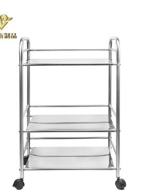不锈钢置物架微波炉架系列三层四层五层厨房置物架落地多层整理架