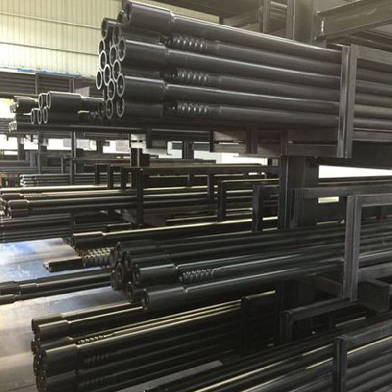 隧道矿山台车R32/45螺纹钻头T38/R32六棱5.525米台车螺纹钢钎钻杆