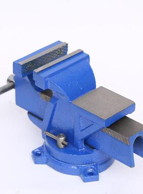 台虎钳3寸-20寸带砧桌虎钳台钳平口钳法式可调钳工铸钢材质重型