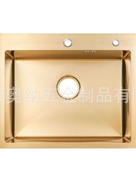 外贸304金色不锈钢飞瀑布雨水槽/单槽工厂