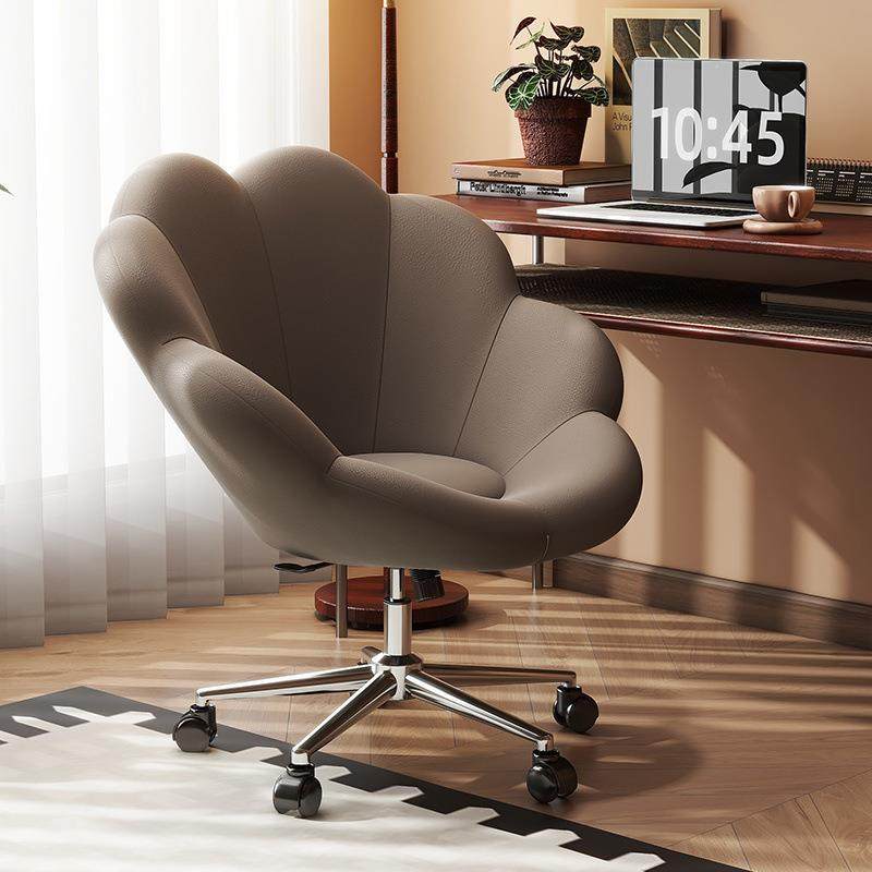 网红轻奢化妆椅子女生卧室梳妆台凳子家用电脑椅升降书桌写字转椅