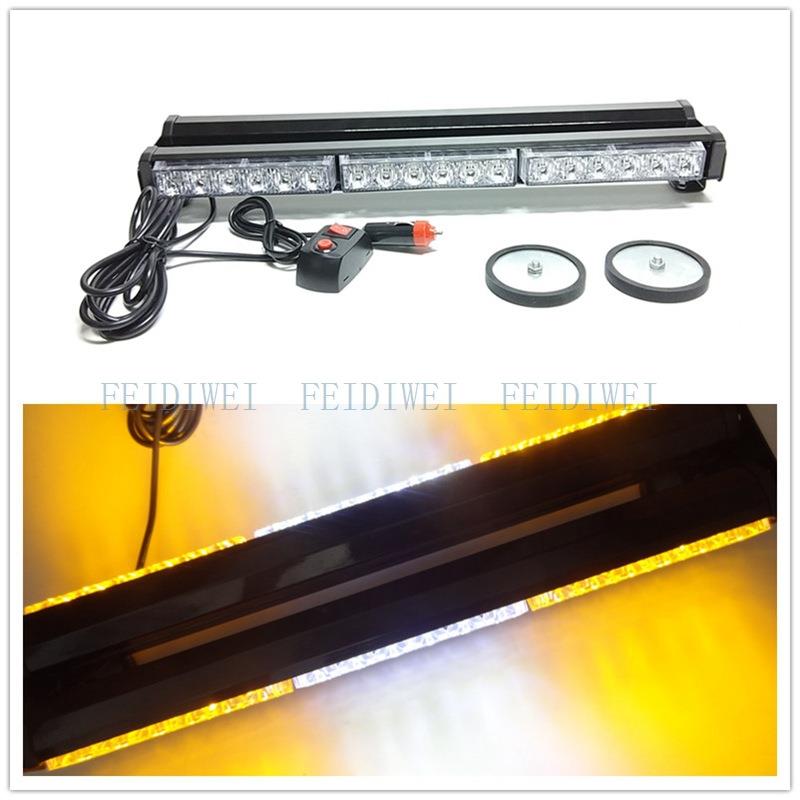 926-3分体开关汽车安全闪灯工程车灯36LED吸顶灯安全灯12V