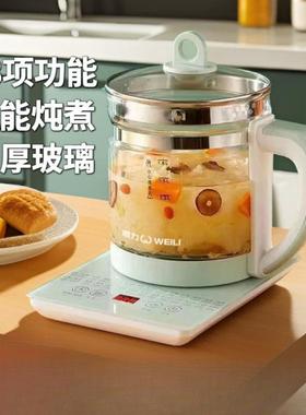 养生壶多功能小型炖煮一体烧水壶煮茶器