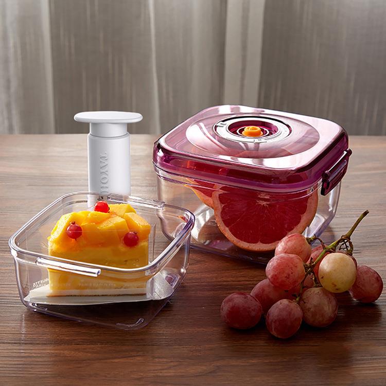 多样屋TAYOHYA拨盘记时抽真空保鲜盒组TA010302035ZZ