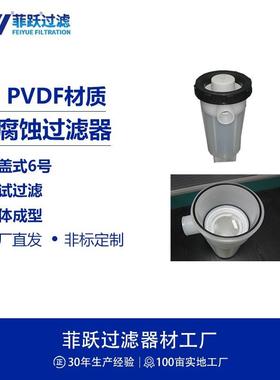 菲跃PP聚丙烯耐酸碱过滤器耐腐蚀中试小试6号袋式过滤器