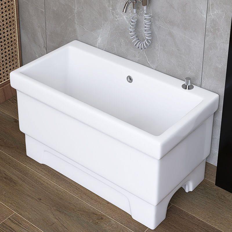 阳台大号超长池陶瓷洗拖把池长方形拖布池落地式家用墩布池地盆