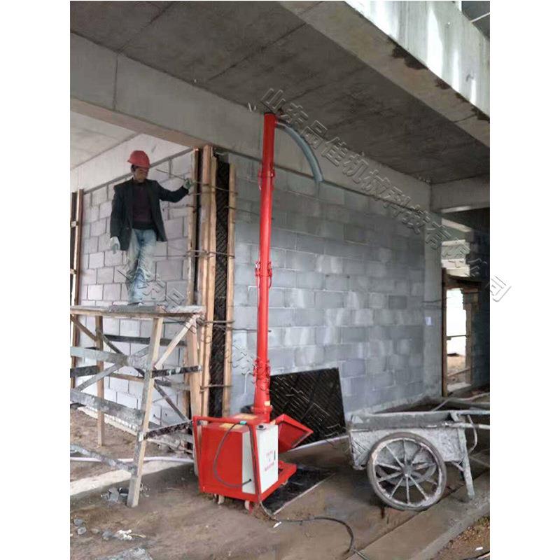 微型细石二次浇筑泵二次构造输送泵楼房施工二次结构浇注机