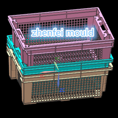 专业制造外贸出口蔬菜筐模具 运输框模具 crate mould