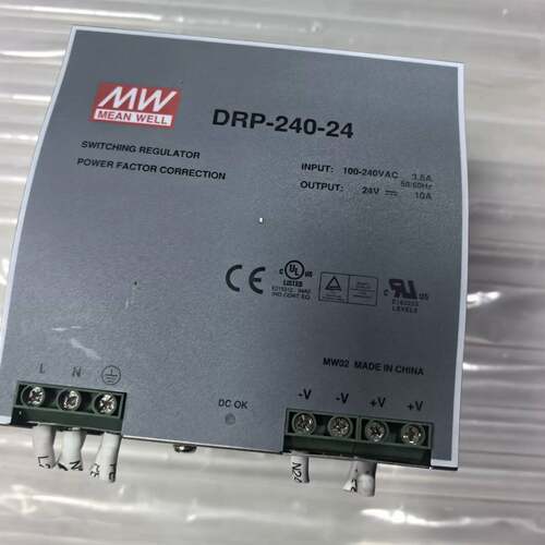 可维修DRP-240-24，24V 10A，，明纬导轨式开关电源输入