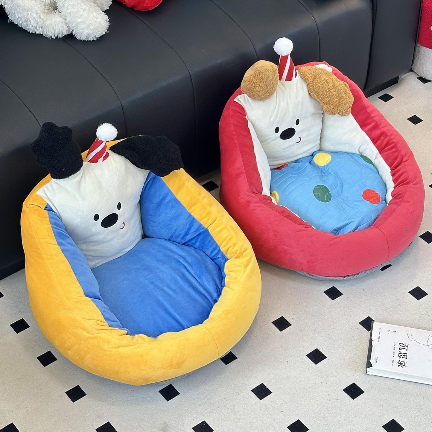 可爱卡通地上懒人小沙发女生单人榻榻米客厅地面儿童房懒人沙发