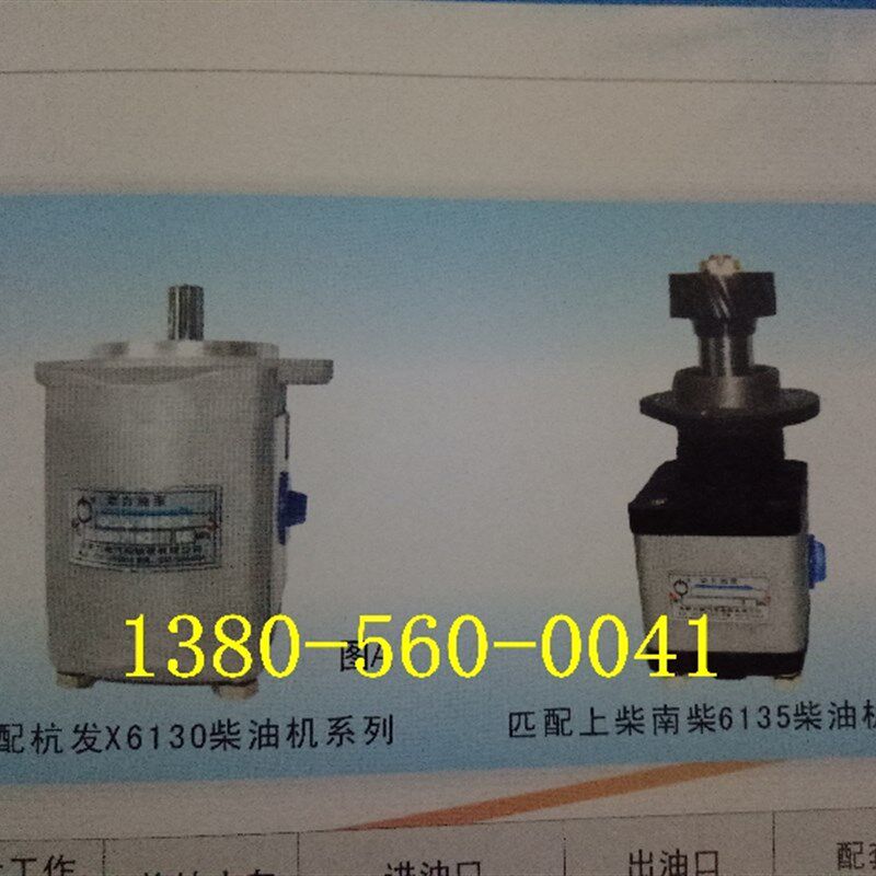 洛阳路通洛阳压路机 转向助力泵 QC20/16-D14 合肥力.威汽车油