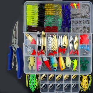 205/206/207Pcs Fishing Lures Set MixeId Minnow Spoon Lure So