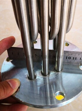 工业蒸汽发生器电锅炉电热管&Phi;145法兰不锈钢加热管O 6 9 12 1